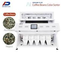 320 Channels Green Coffee Bean Color Sorter With AI Sorting Remote Control System