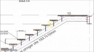 Interior Steel Stairs Detail Elegant Single Chs Stringer Straight Flight Staircase Within 3 From Steel Stairs De Steel Stairs Design Steel Stairs Metal Stairs