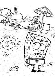 epingle sur spongebob coloring page livre de couleurs avec des nombres