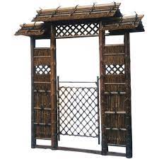 7ft Japanese Style Zen Garden Gate Garden Gates Japanese Style Garden Zen Garden