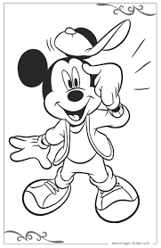 Micky Maus Ausmalbilder Und Malvorlagen Von Madchen