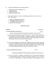 Sender's address date receiver's address subject: Cbse Sample Papers 2021 For Class 12 English Core Aglasem Schools