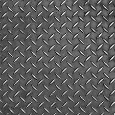 Mild Steel Floor Plates Metal Texture Gabion Wall Diamond Plate