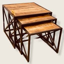 Railway sleepers are the rectangular supports for the rails in railroad tracks. Railway Wood Coffee Table Souvenir Gifts