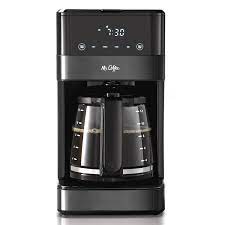 If there is not enough water to use. Mr Coffee 12 Cup Programmable Coffee Maker Led Touch Display Black Stainless Walmart Com Walmart Com