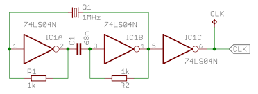 Ttl Crystal Clock Signal Generator Clock Crystals Home Computer