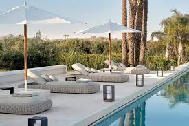 Whether you have a large garden, sizeable patio area or a rooftop terrace, there are lots of ways you can style your outdoor space to create somewhere special to relax in when the weather is. Best Luxury Outdoor Furniture Brands 2021 Update Luxury Outdoor Furniture Outdoor Pool Furniture Poolside Furniture