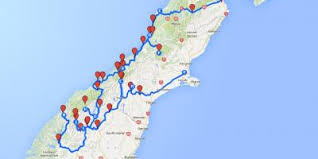 Nya Zeelands Klimat Karta Karta Over Nya Zeeland Klimat Australien Och Nya Zeeland Och Oceanien