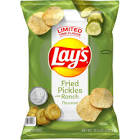 Fried Pickles With Ranch Flavored Ato Chips