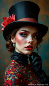 intricate makeup and rococo aesthetics inspired by alberto seveso and dan  mccaw Prompts