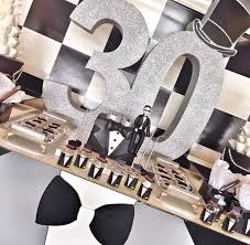 30th birthday party ideas for men. Male 30th Birthday Party Idea Black And White Party 30th Birthday Party Decorations 30th Birthday Party Men Mens Birthday Party