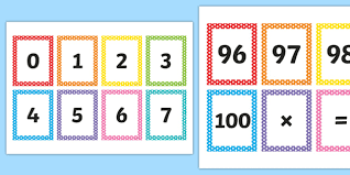 But just like with the others, you'll get five pages of counting fun for your child. Number Cards To 100 Printable Numeracy Teaching Resource