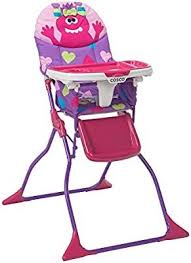 Cosco Simple Fold Deluxe High Chair Monster Shelley Baby Highchair Babyhighchair Baby Kids Chair Best Baby High Chair Toddler High Chair High Chair
