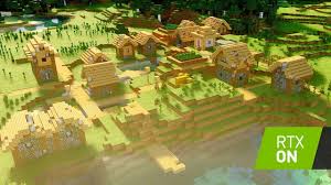 Minecraft Rtx 4k Cinematic Showcase Rtx On Off Youtube