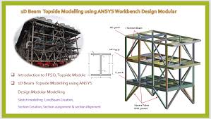 This Video Explains The 1d Beam Topside Module Structure Modeling Using Ansys Workbench Design Modular It Briefs Introduction T Workbench Designs Ansys Design