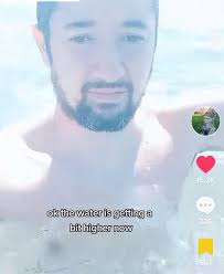 A brave man attempted to walk through Dublin Bay water from Blackrock to  Howth during the Irish heatwave. TikTok legend Pearse Naughton took