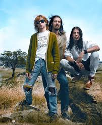 I could literally just touch his face and it would be so soft hhh. Ex Nirvana Art Director Claims He Created Smiley Face Logo Los Angeles Times