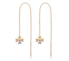 We have everything you need to finish your outfit with flair for any occasion, from casual to classy. Fashion Simple Design Women Long Drop 4 Leaf Clover 18k Gold Earring Sets Buy Earring Sets For Women Simple Gold Earring Designs For Women 4 Clover Long Drop Earring Product On Alibaba Com