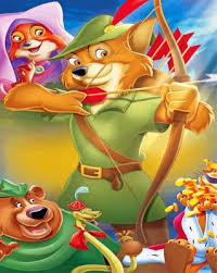 Robin gives maid marion a flower in place of a ring, in disney's robin hood. Robin Hood Disney Paint By Number Numeral Paint