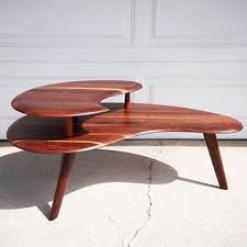 Image Result For Mcm Bissman Kidney Shaped 2 Tier Coffee Table Coffee Table Table Decor