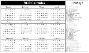 Printable Free Download Malaysia Calendar 2020 Pdf Excel Word