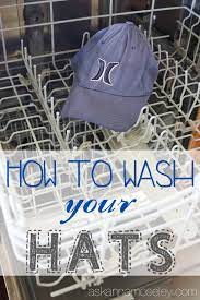 How To Wash A Hat Baseball Caps More Cleaning Hacks How To Wash Hats Household Cleaning Tips