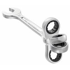 Le produit bénéficie d'une excellente ergonomie et durée de vie mais aussi de la meilleure qualité qu'on puisse attendre de la. Cle Mixte A Cliquet A Tete Articulee 467 Bf Facom Bricozor