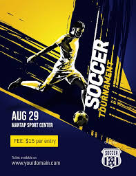Jangan lupa untuk menambahkan contact person atau cp sehingga jika ada yang kebingungan. Soccer Futsal Football Tournament Flyer Poster Template Football Poster Soccer Poster Poster Template