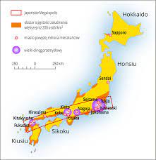 Ile kilometrów różnicy jest pomiędzy japonią a polską ? Japonia Cechy Srodowiska Przyrodniczego Nowoczesna Gospodarka