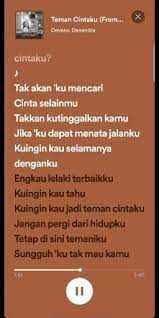 Devano Danendra Teman Cintaku Video Contoh Kartu Nama Lirik Lagu Lagu