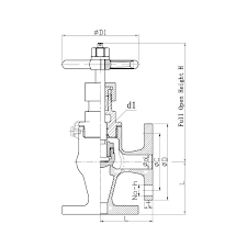 Globe Valve - Angle - Bronze - JIS 5K | Adamar