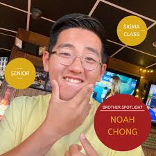 Noah Chong is a senior Fire Protection Engineering major in Sigma Class  from Laurel, MD! This past fall, Noah served as our Pledge Marshall, and in  past semesters, Noah held the positions