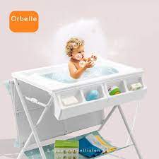 The changing stations are a great sturdy option that come in many different colour and designs. Multi Functional Diaper Table Easy Folding Convenient Baby Bath Care Table Massage Care Changing Tables Aliexpress