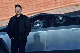 Tesla's first electric pickup truck will be known as cybertruck. Twitter Is Laughing At Tesla S Bulletproof Window Cybertruck