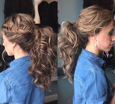 Modern hairstyle for long blonde hair 30 Eye Catching Ways To Style Curly And Wavy Ponytails