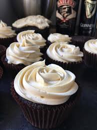 In a small bowl, blend cream cheese and 1/3 cup sugar until smooth. Chocolate Guinness Cupcakes With Baileys Buttercream Something Sweet Something Savoury