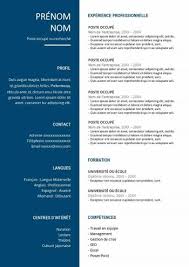 Right under the photo and contact details. Exemple De Cv Pour Le Maroc Telecharger Gratuit Cv Word