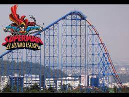 Es la roller coaster favorita de todos los pequeños amantes de la adrenalina. Six Flags Mexico Superman The Escape Ride Youtube