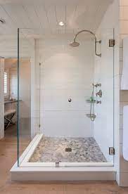 59 Gorgeous Coastal Beach Bathroom Decoration Ideas Bathroom Bathroomdecorating Bathroomde Farmhouse Shower Cottage Bathroom Design Ideas Bathrooms Remodel
