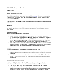 Worksheet and dna technology worksheet answers. Csiwildlife Studentws1 Anskey Dna Profiling Gel Electrophoresis