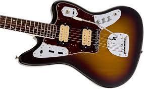 It came from an the identifying factor is the fact the duncan pickup is black. Kurt Cobain Jaguar Electric Guitars