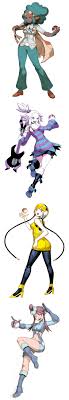 Black And White Gym Leaders Pokemon Black And White Female Gym Leaders Cute Pokemon Pokemon Characters Pokemon Waifu