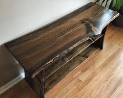 Live Edge Bar Table Black Walnut Home Bar Top In 2020 Live Edge Bench Live Edge Dining Table Elegant Benches