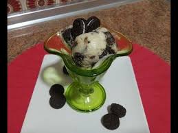 Receta Helado De Galletas Oreo Monsieur Cuisine Plus Lidl Silvercrest Youtube Helados Recetas De Helados Galletas Oreo