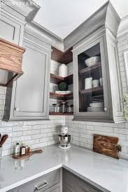 custom gray kitchen cabinets in florham
