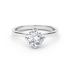 Classic designs, halo rings, nature inspired, vintage inspired 18k Forevermark Solitaire Diamond Ring Engagement Fink S