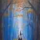“Witchy Woods Walk”, a PAINT & SIP EVENT with Lisa - Kalki Indian Cuisine, 41 Village Rd Event Image