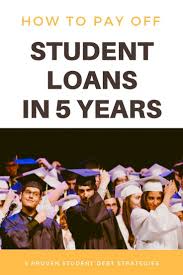 How to pay off student loans in 5 years. 5 Proven Tricks To Pay Off Student Loans Fast Student Loans Apply For Student Loans Student Loan Payment