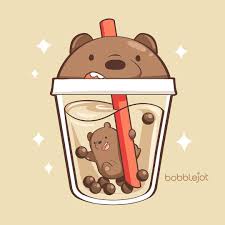 Bobblejot On Instagram Grizz Earl Grey Milk Tea Inspired By Oodon Stay Tuned For The Other Ice Bear We Bare Bears We Bare Bears Wallpapers Bare Bears