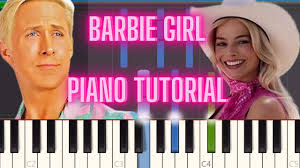 Barbie Girl Piano Tutorial (Synthesia) With Sheet Music